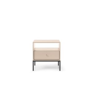 Piaski Noční stolek Mono II 54 cm béžový/černý obraz