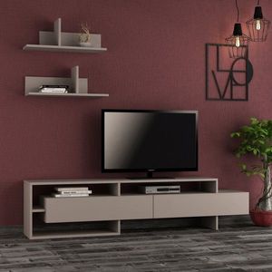 Kalune Design Obývací stěna GARA 180 cm světlá mocha obraz
