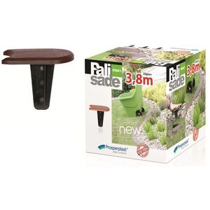 Prosperplast Palisada zahradní Drake hnědá 382, 7 cm obraz