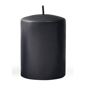 Mondex Parafínová svíčka Classic Candles 17, 5 cm černá obraz