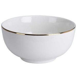 Siaki Collection Porcelánová miska Goldie 480 ml bílá obraz
