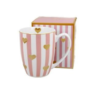 Duo Porcelánový hrnek HEARTS 360 ml vícebarevný obraz