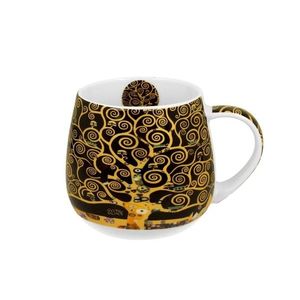 Duo Porcelánový hrnek Klimt Tree Of Life 430 ml vícebarevmý obraz