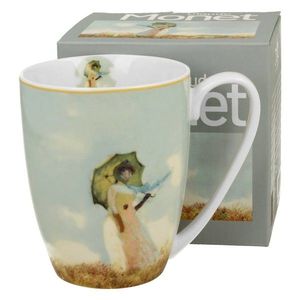 Duo Porcelánový hrnek Monet Woman with Parasol 360 ml vícebarevný obraz