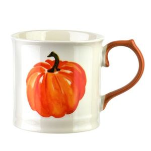 Affekdesign Porcelánový hrnek RADO 350 ml s dýní bílý obraz