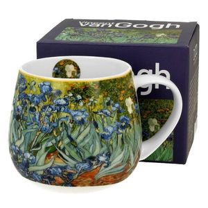 Duo Porcelánový hrnek Van Gogh Irises 430 ml vícebarevný obraz