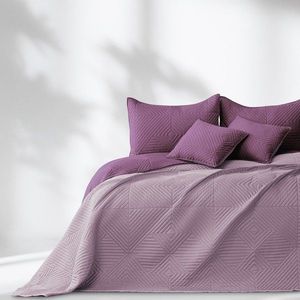 Přehoz na postel AmeliaHome SOFTA fialový, velikost 170x210 obraz