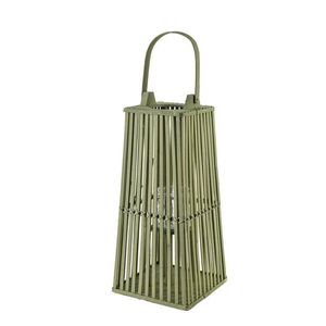 Mondex Proutěná lucerna LUCIE Green 23x48 cm zelená obraz