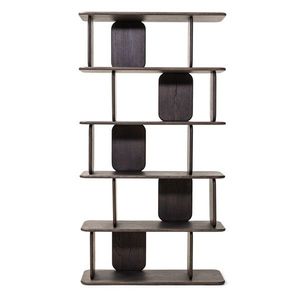 Hector Regál Fonticelle 100 cm z masivu espresso obraz
