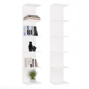 TP Living Regál FRAME 180 cm bílý obraz