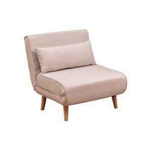 Hanah Home Rozkládací křeslo Single Folde krémové obraz