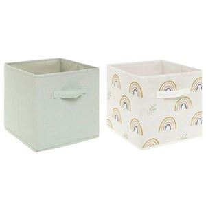 ATMOSPHERA Sada 2 ks úložných boxů LALA 29x29 cm vícebarevná obraz