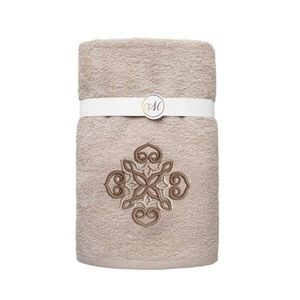Faro Sada bavlněných ručníků MARIBELLA 005 3 ks cappuccino/mandala obraz