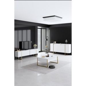 Kalune Design Sada nábytku do obývacího pokoje Luxe bílá/zlatá obraz