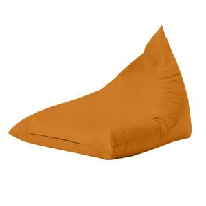 Hanah Home Sedací vak Pyramid oranžový obraz
