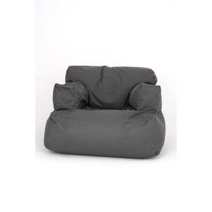 Hanah Home Sedací vak ve tvaru křesla Relax šedý obraz