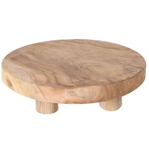 Excellent Houseware Servírovací tác TEAKWOOD 30 cm obraz