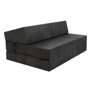 FDM Skládací matrace a pohovka SUZI MAXI TRINITY 121 cm černá obraz