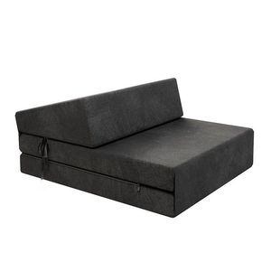 FDM Skládací matrace a pohovka SUZI MINI TRINITY 71 cm černá obraz