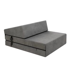 FDM Skládací matrace a pohovka SUZI MINI TRINITY 71 cm tmavě šedá obraz