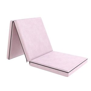 FDM Skládací matrace pro hosty a na cesty MASON 80x200x9 cm pudrově růžová obraz