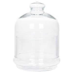 Excellent Houseware Skleněná dóza AURELIA 18 cm čirá obraz