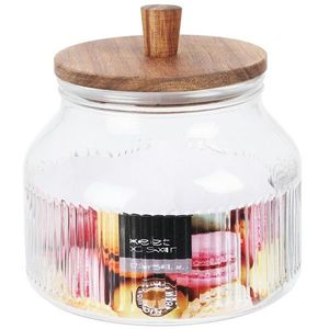 Excellent Houseware Skleněná dóza na potraviny SOUR 1750 ml čirá obraz