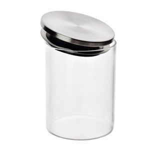 Allesken Skleněná kuchyňská dóza MODERN KITCHEN čirá obraz