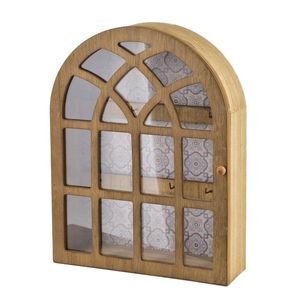 Mondex Since 1986 Skříňka na klíče STACY Finestra 28x21 cm hnědá obraz