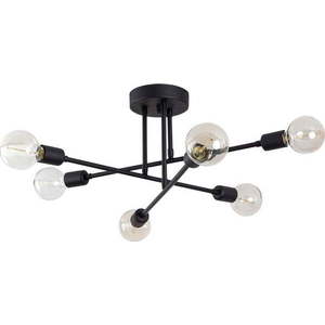 Černé stropní svítidlo Opviq lights Flower obraz