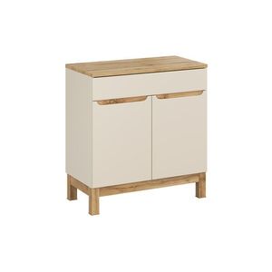 Comad Skříňka pod umyvadlo Bali Casad s deskou 80 cm kašmírová/dub wotan obraz