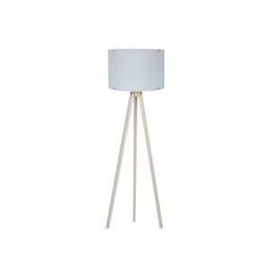 Opviq Stojací lampa Aomi bílá/krémová obraz