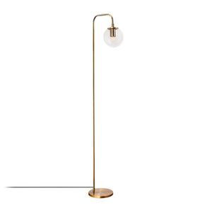Opviq Stojací lampa Viran vintage zlatá/čirá obraz
