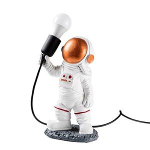 Opviq Stolní lampa Astronaut bronzová/bílá obraz