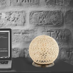 Opviq Stolní lampa Balle ecru obraz