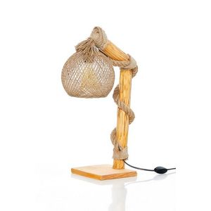 Opviq Stolní lampa Canata přírodní dub obraz