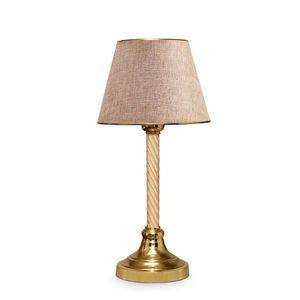 Opviq Stolní lampa Denis béžová/zlatá II obraz
