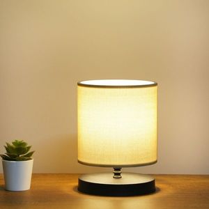 Opviq Stolní lampa Elena černá/béžová obraz