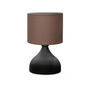Opviq Stolní lampa Mija černá/hnědá obraz