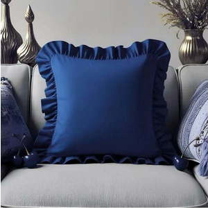 Povlak na polštář s příměsí bavlny 40x40 cm Ruffled – Mila Home obraz