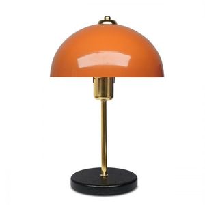 Opviq Stolní lampa Rety oranžová/zlatá obraz