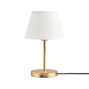 Opviq Stolní lampa Shade II bílá/zlatá obraz