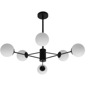 TooLight Stropní kovové svítidlo Industrial 6 APP262-6C černé obraz
