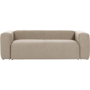 Béžová pohovka Kave Home Blok, 240 cm obraz