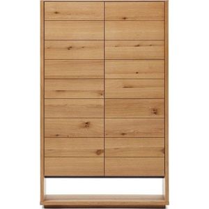 Skříňka v dekoru dubu v přírodní barvě 100x163, 5 cm Alguema – Kave Home obraz