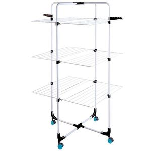 Bathroom Solutions Sušák na prádlo na kolečkách 132 cm obraz