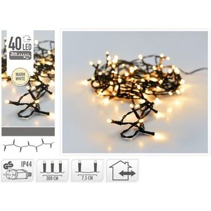 Mondex Světelný LED řetěz Danko 300 cm teplý bílý obraz