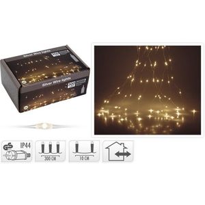 Mondex Světelný LED řetěz Hayden 10x300 cm teplý bílý obraz