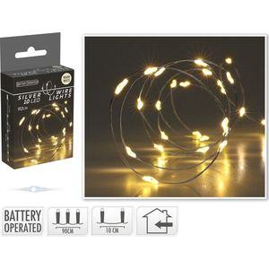 Mondex Světelný LED řetěz Jared 90 cm teplý bílý obraz