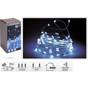 Mondex Světelný LED řetěz Opti 319 cm studený bílý obraz